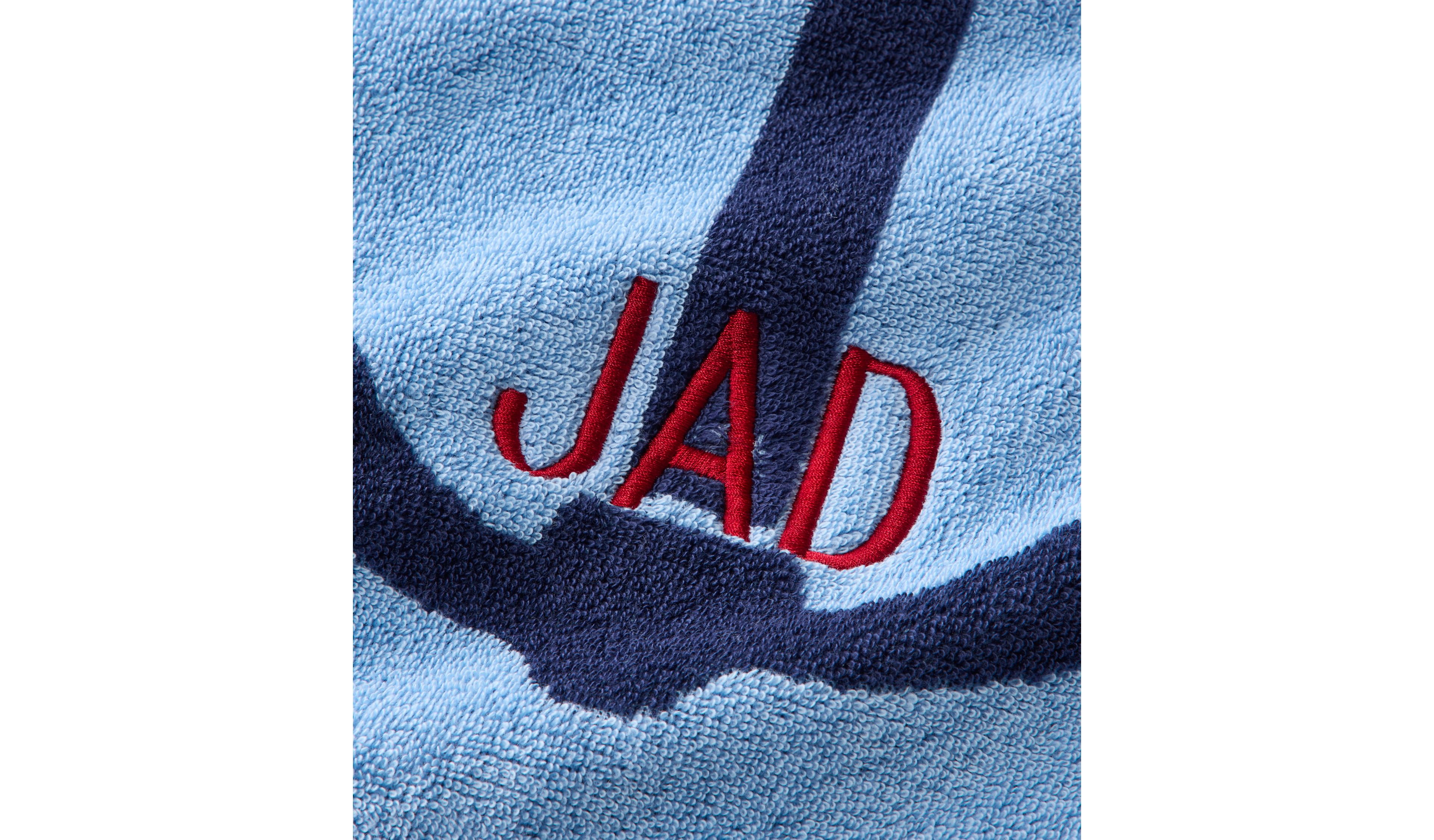 Seaside Beach Towel, Anchors