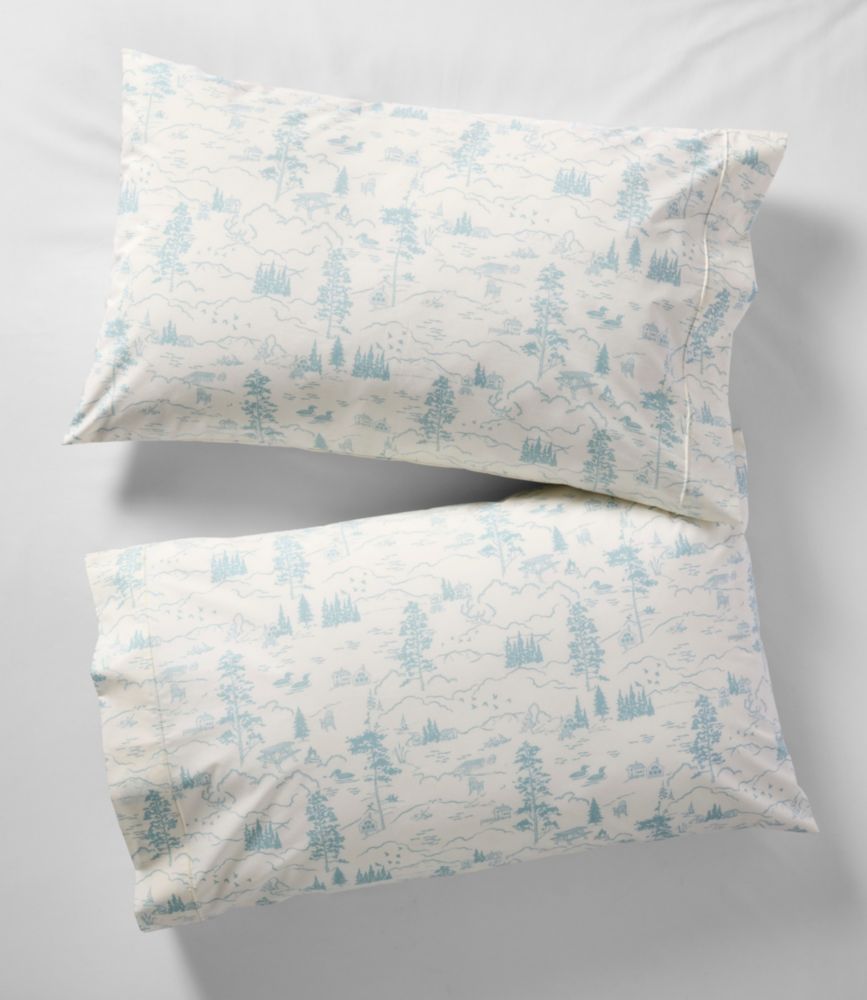 Lakeside Toile Percale Sheet Collection