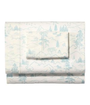 Lakeside Toile Percale Sheet Collection