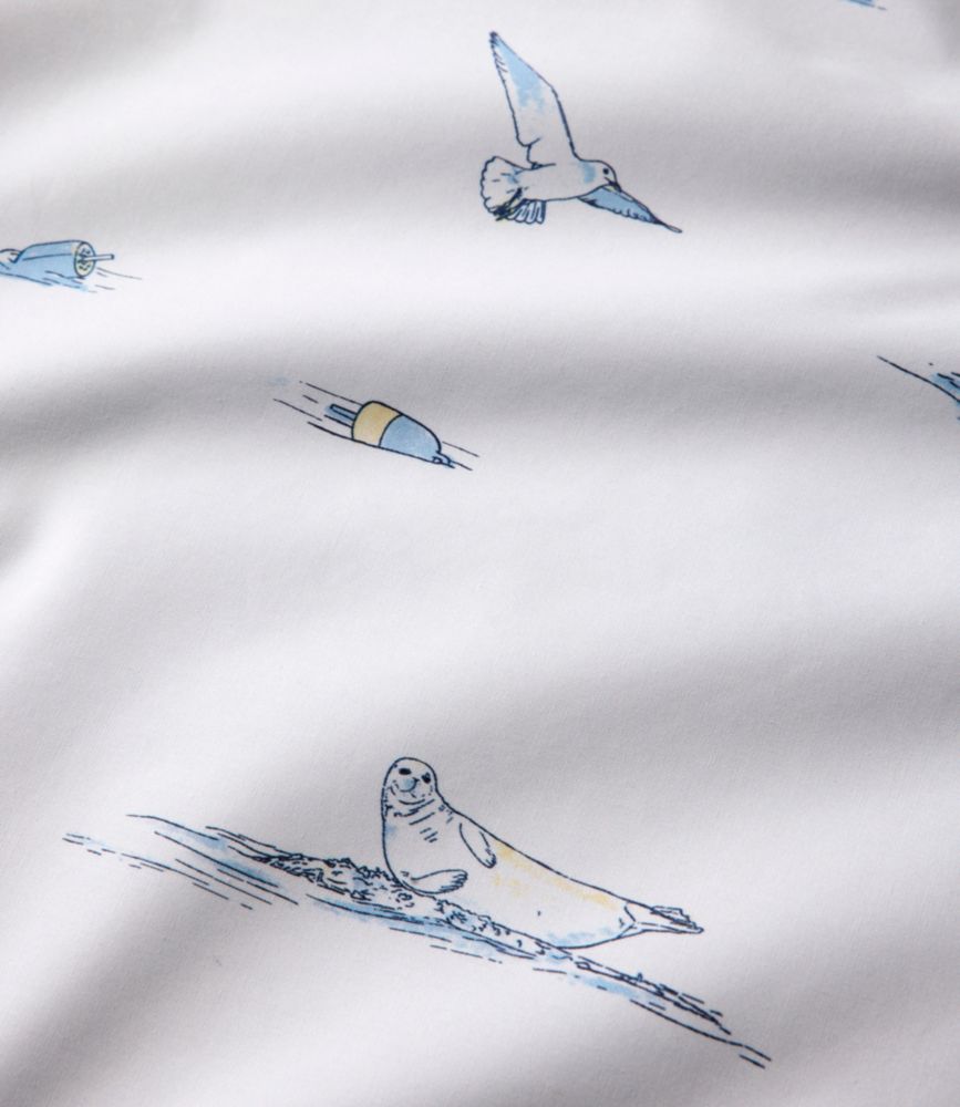 Nautical Boats Percale Sheet Collection