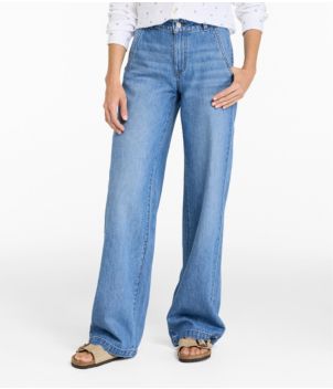 Women's 207 Vintage Lightweight Jeans, High-Rise Wide-Leg, New
