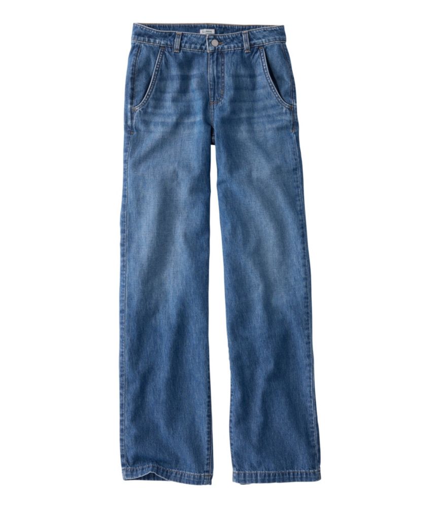 Women's 207 Vintage Lightweight Jeans, High-Rise Wide-Leg