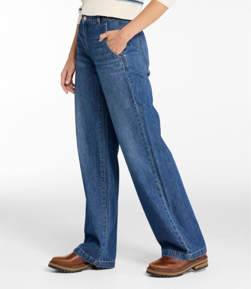 Women's 207 Vintage Lightweight Jeans, High-Rise Wide-Leg