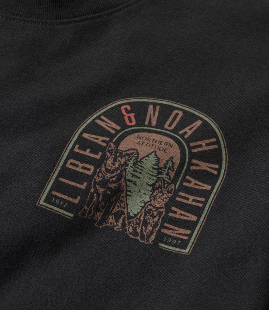 L.L.Bean x Noah Kahan Short Sleeve T-Shirt Unisex, Black, small image number 3