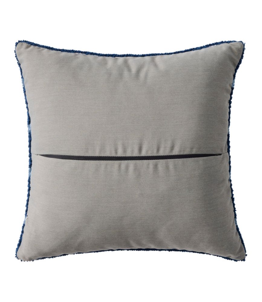 Indoor/Outdoor Hooked Pillow, 18x18 Lobster, Multi, small image number 2