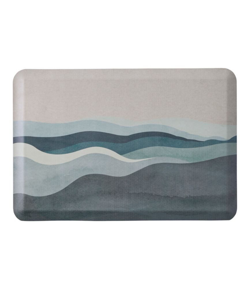 Comfort Mat, Watercolor Waves