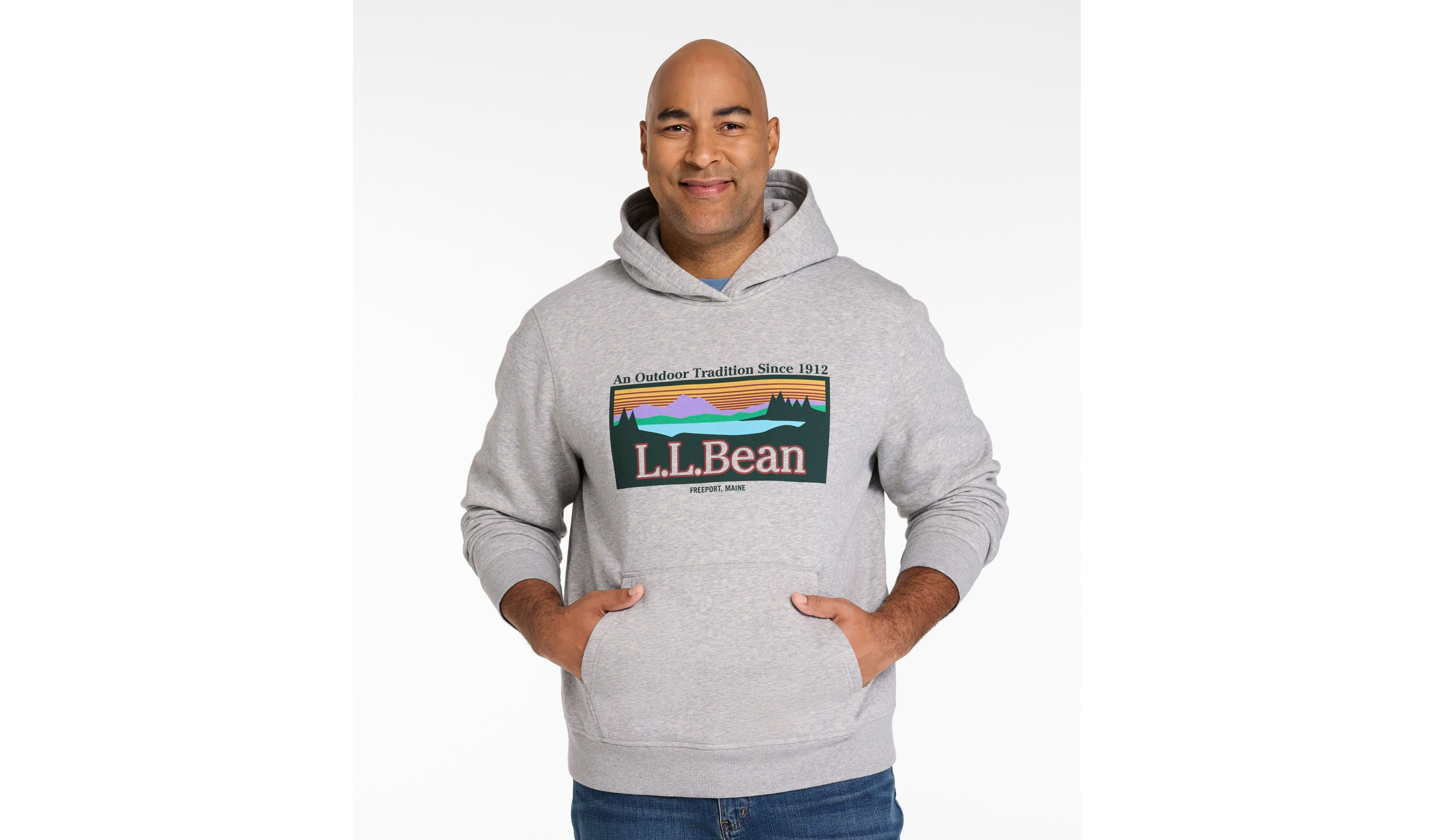 Men's Essential Graphic Sweatshirts, Hoodie