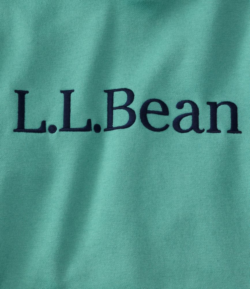 Men's Essential Graphic Sweatshirts, Hoodie, Classic Navy L.L.Bean, small image number 7