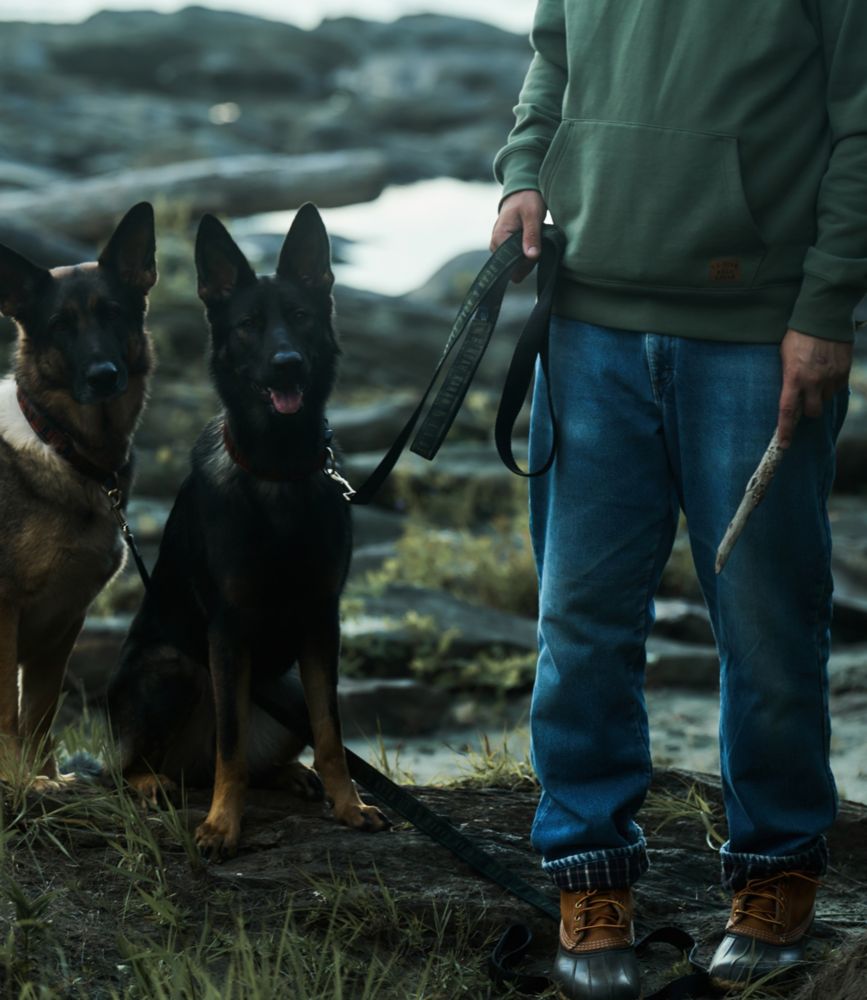 L.L.Bean & Noah Kahan Novelty Dog Leash, Deep Olive Plaid, small image number 3