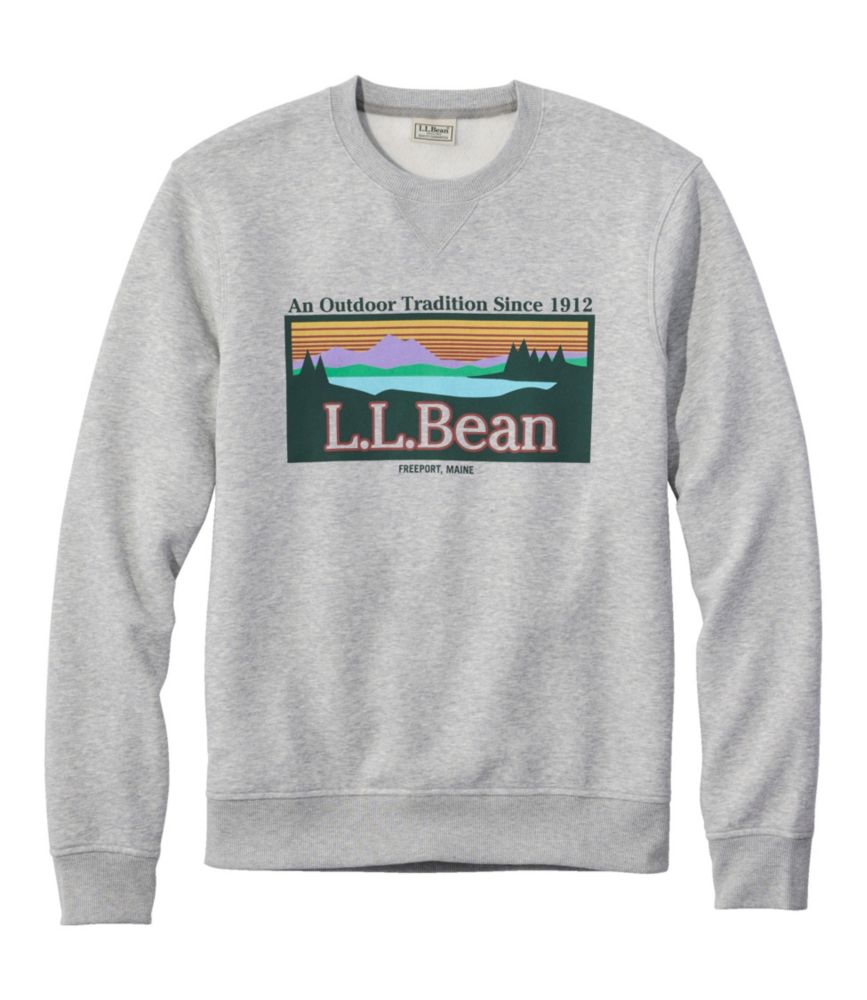 Men's Essential Graphic Sweatshirts, Crewneck