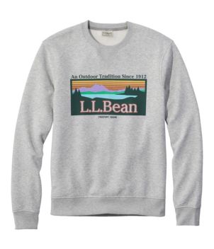 Men's Essential Graphic Sweatshirts, Crewneck, New
