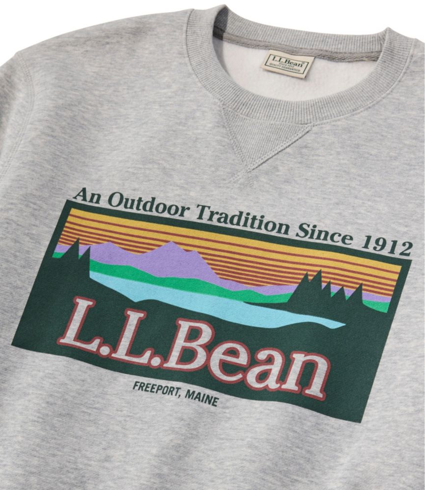 Men's Essential Graphic Sweatshirts, Crewneck