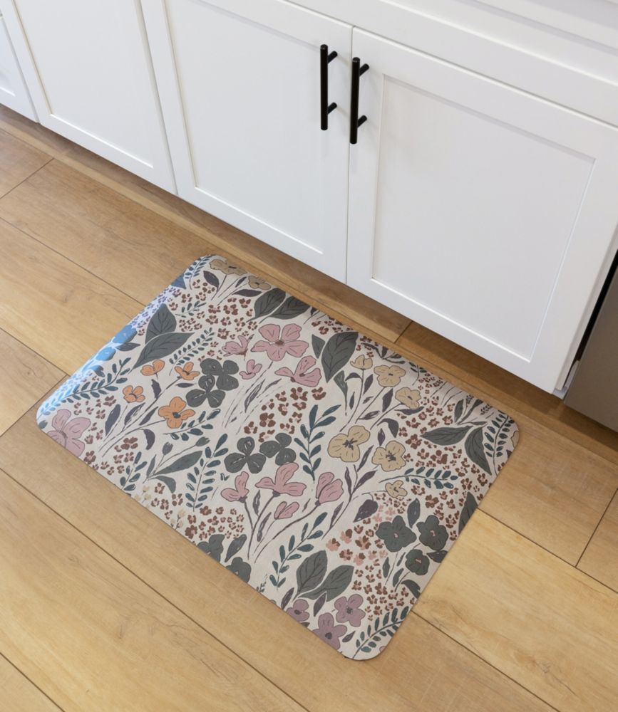 Happy Feet Comfort Mat, Floral