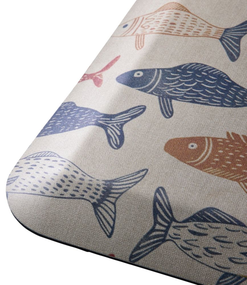 Happy Feet Comfort Mat, Fish, Multi, small image number 3
