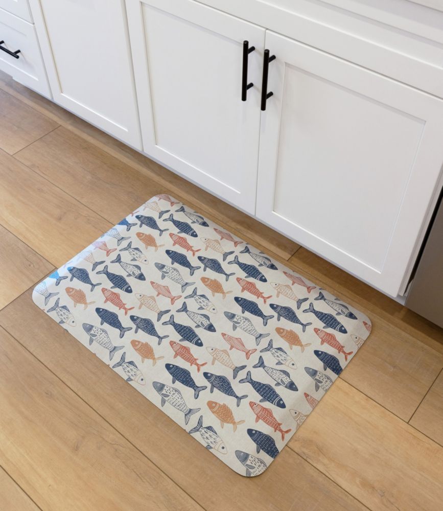 Happy Feet Comfort Mat, Fish