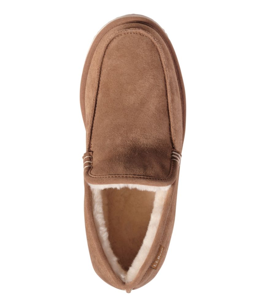 Men's Wicked Good Boot Mocs, Suede, Brown, small image number 4