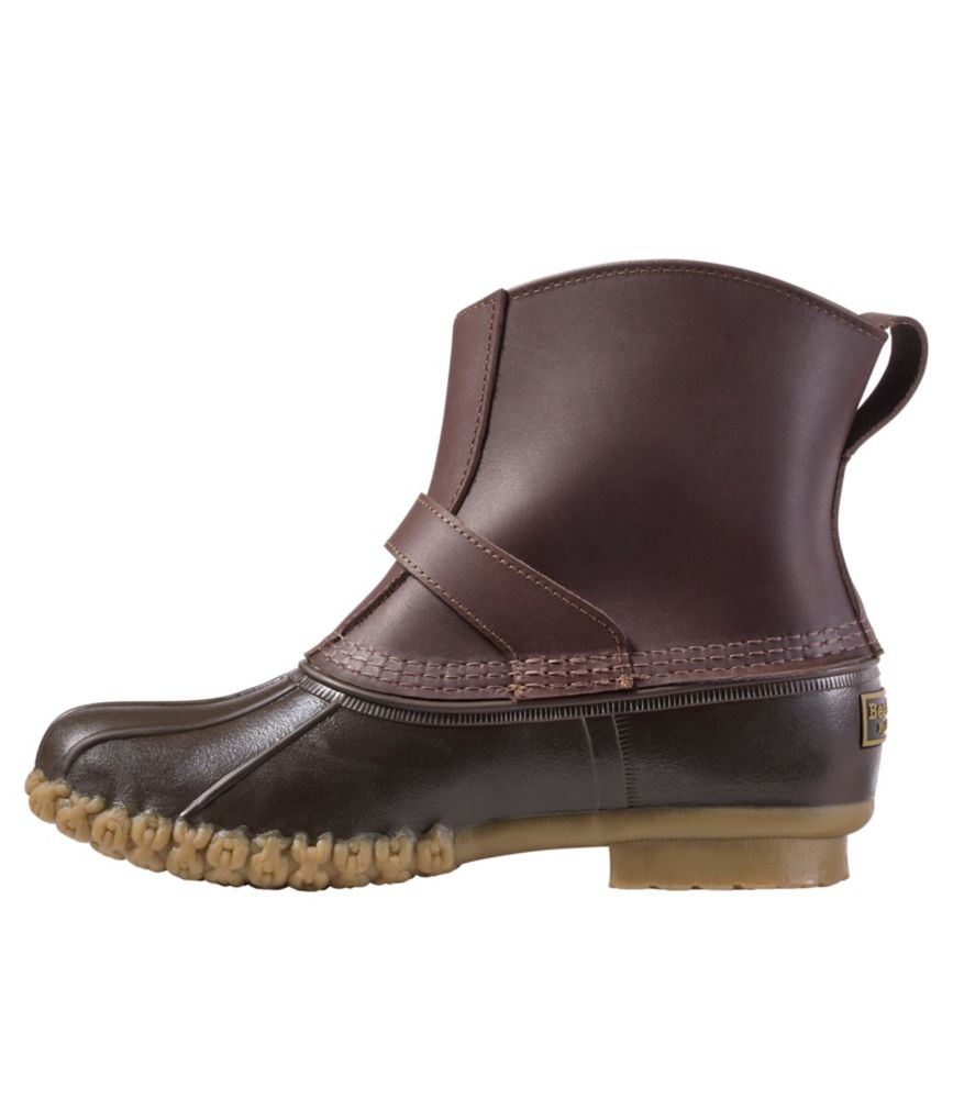 Men's Bean Boots, 9" Unlined Lounger, Brown, small image number 2