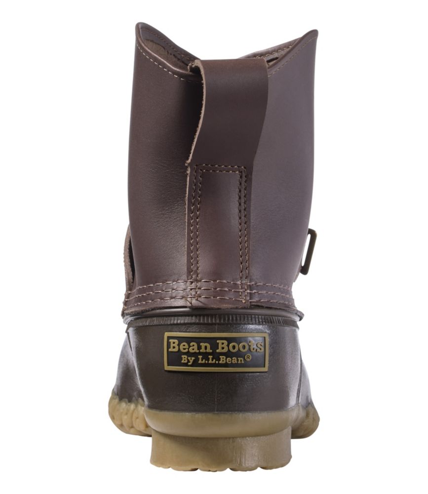 Men's Bean Boots, 9" Unlined Lounger, Brown, small image number 3