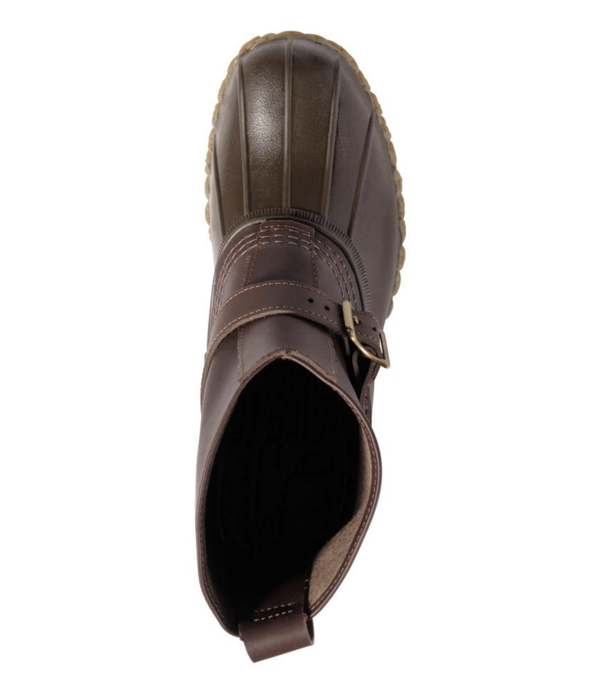 Men's Bean Boots, 9" Unlined Lounger, Brown, small image number 4