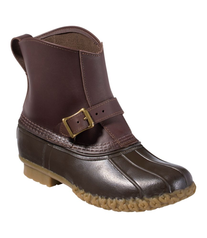 Men's Bean Boots, 9" Unlined Lounger, Brown, small image number 6