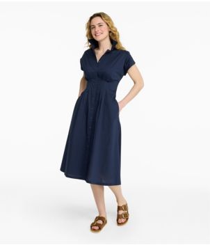Women's Signature Pleated Midi Dress, New