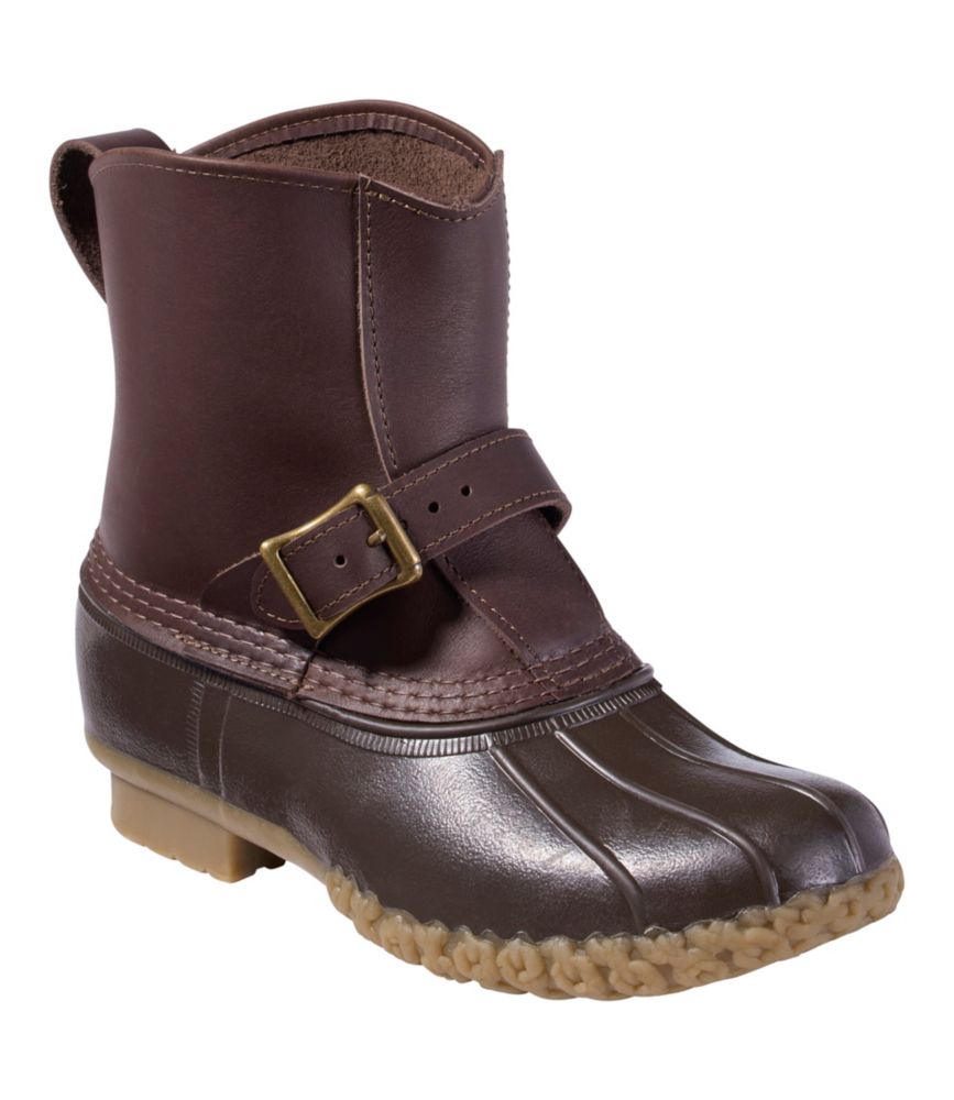 Women's Bean Boots, 7" Unlined Lounger, Brown, small image number 6