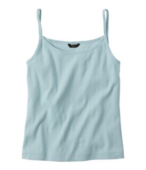 Women's Signature Premium Essential Pointelle Cami, New