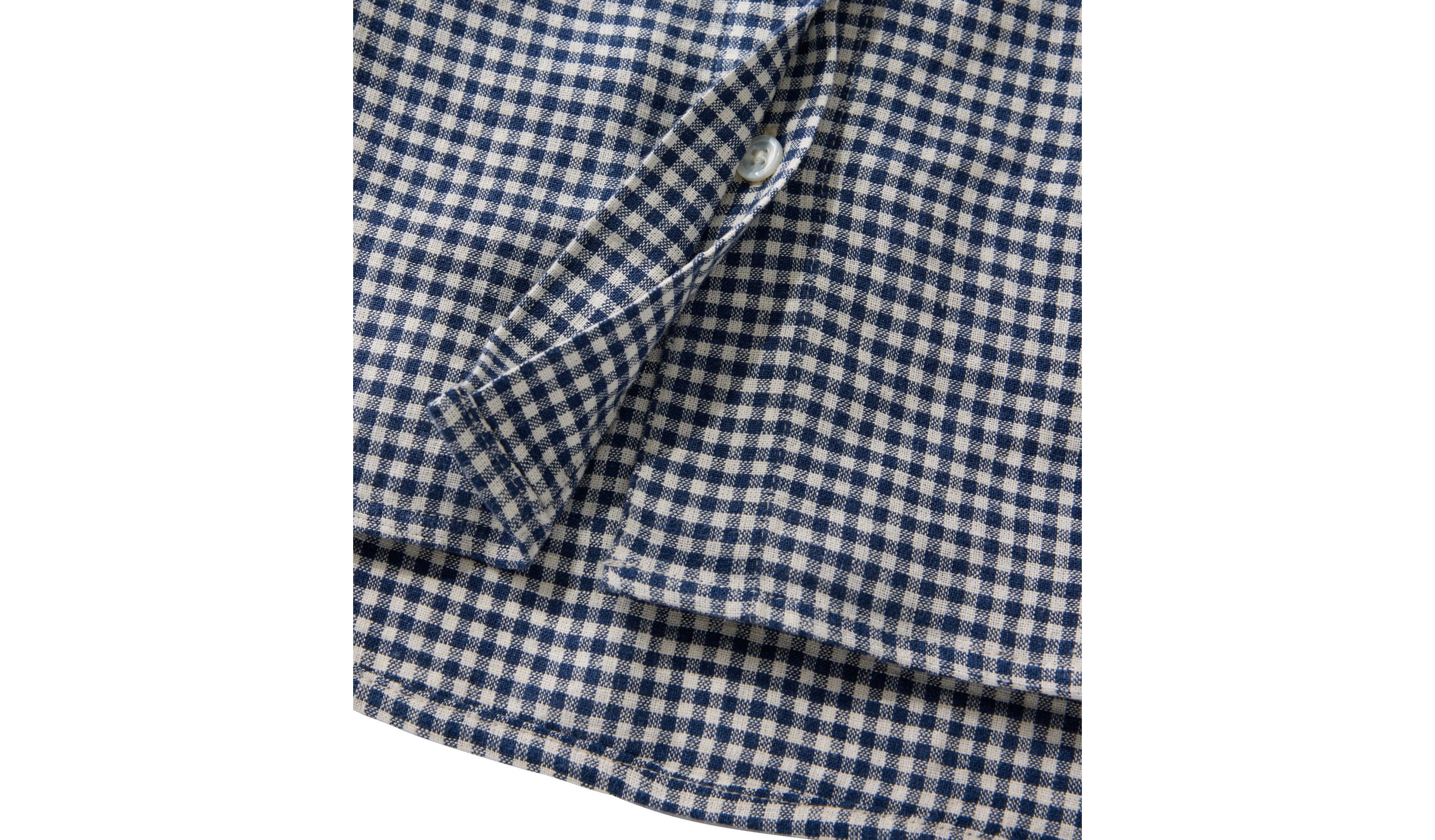 Women's Signature Linen-Blend Button-Front Shirt, Three-Quarter-Length Sleeve