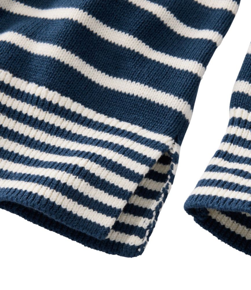 Women's Signature Original Cotton Sweater, Crewneck, Oatmeal Heather Floral, small image number 4