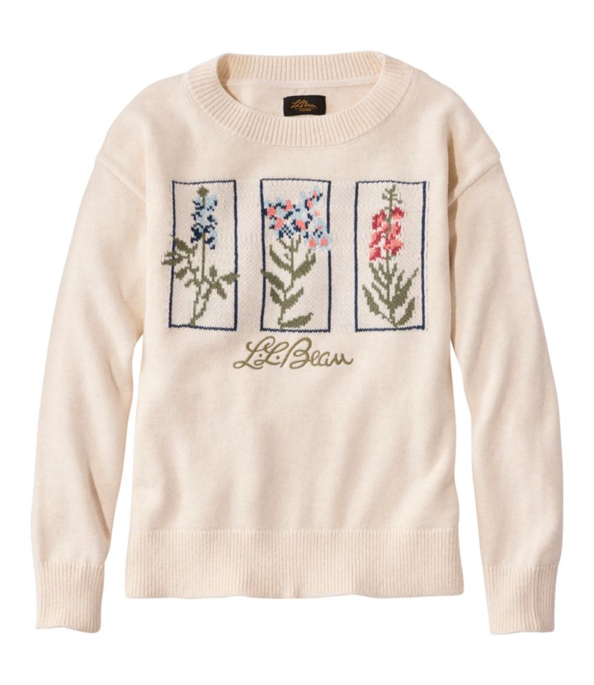 Women's Signature Original Cotton Sweater, Crewneck