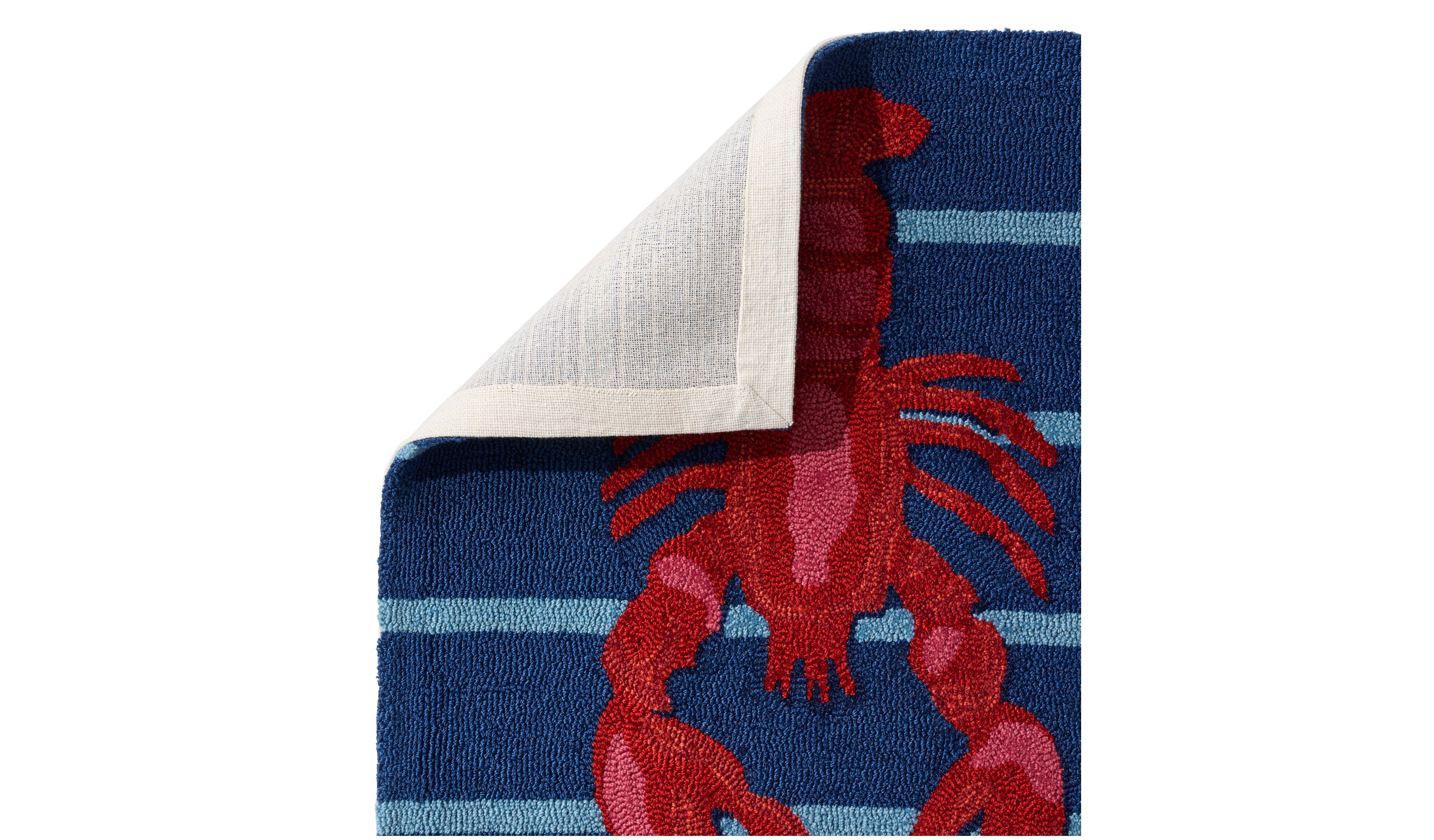 Indoor/Outdoor Vacationland Runner, Lobsters