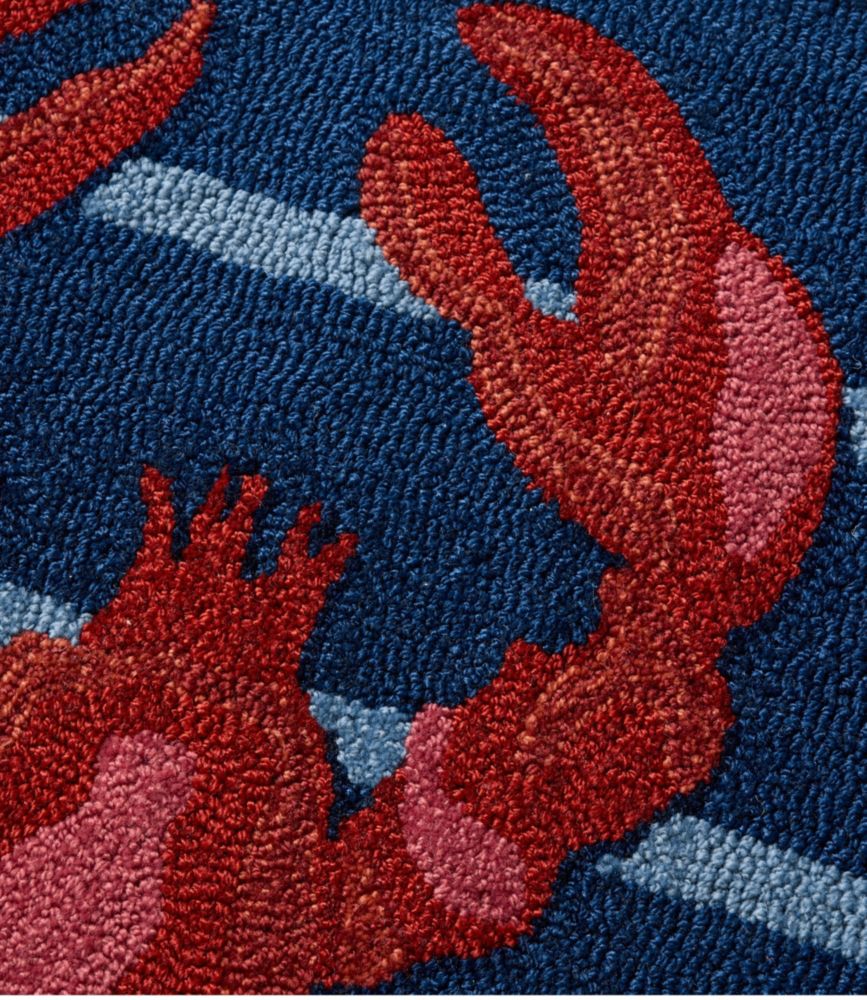 Indoor/Outdoor Vacationland Runner, Lobsters, Multi, small image number 3