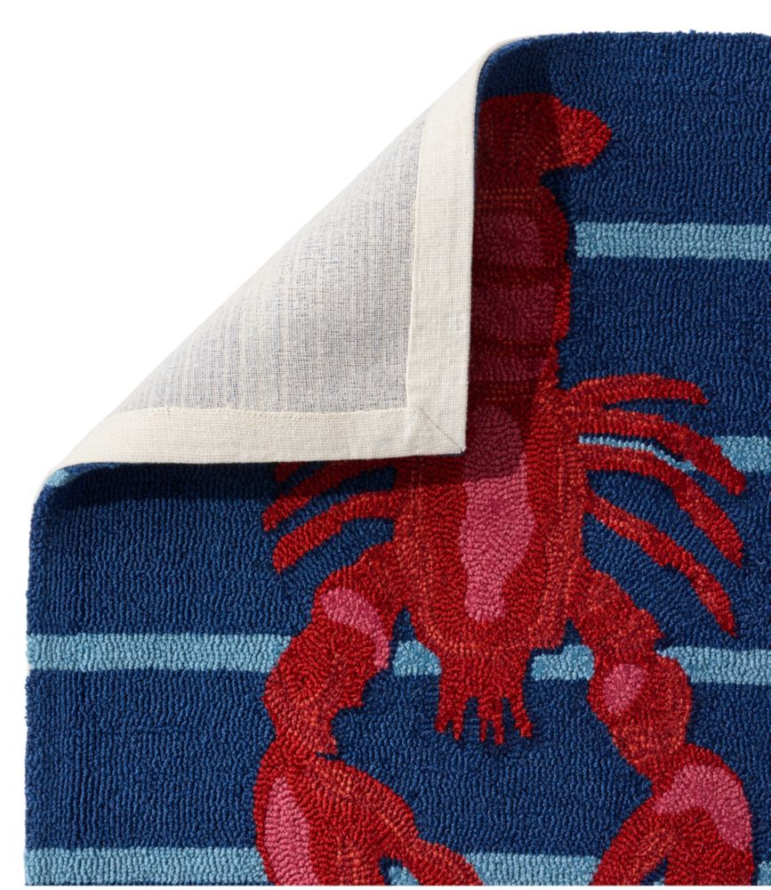 Indoor/Outdoor Vacationland Runner, Lobsters