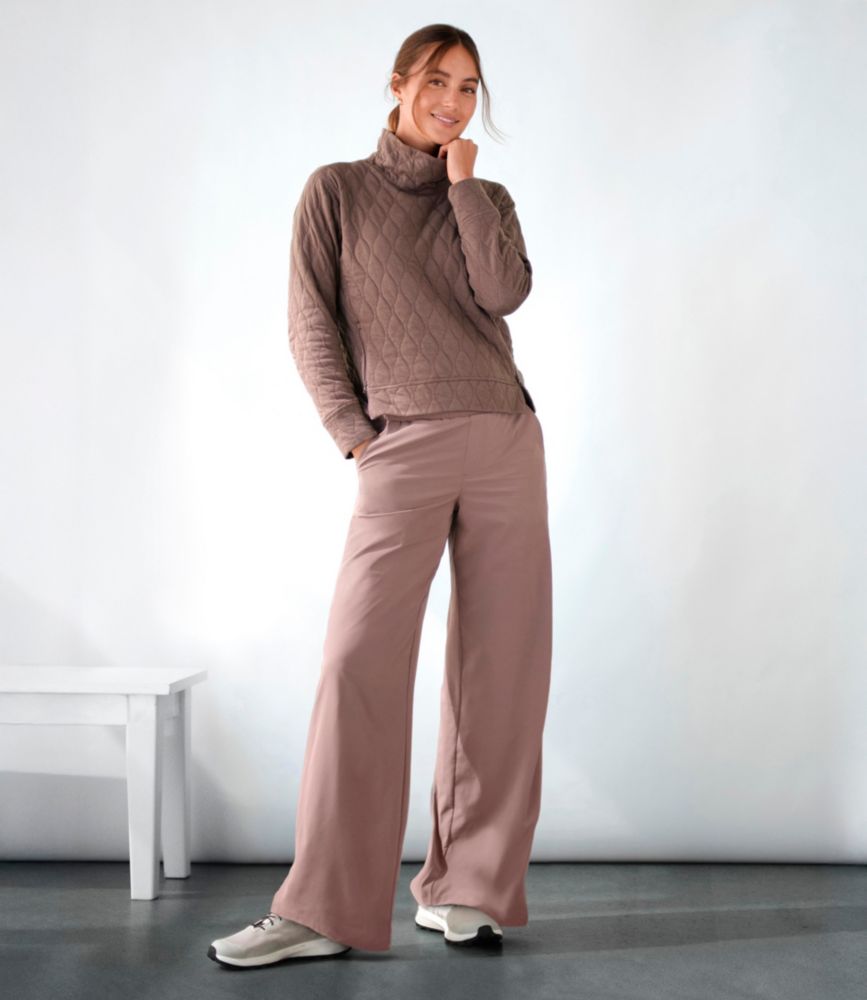 Women's VentureStretch Pants, Wide Leg, Classic Navy, small image number 6