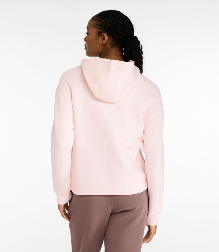 Women's Multisport Hooded Pullover Sweatshirt, Cream Pink, small image number 3