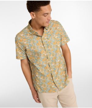 Men's Ultralight Venture Shirt, Short-Sleeve Print, New