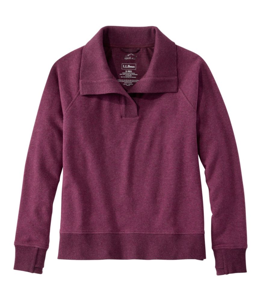 Women's Bean's Cozy Splitneck Pullover Sweatshirt