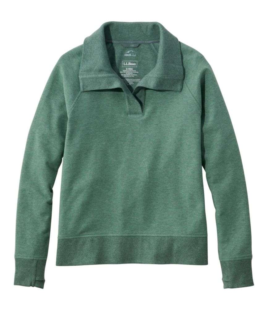 Women's Bean's Cozy Splitneck Pullover Sweatshirt