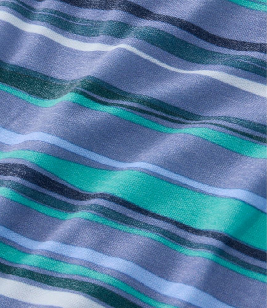 Women's Everyday SunSmart&reg; Hoodie, Long-Sleeve Stripe, Sea Salt Retro Stripe, small image number 5