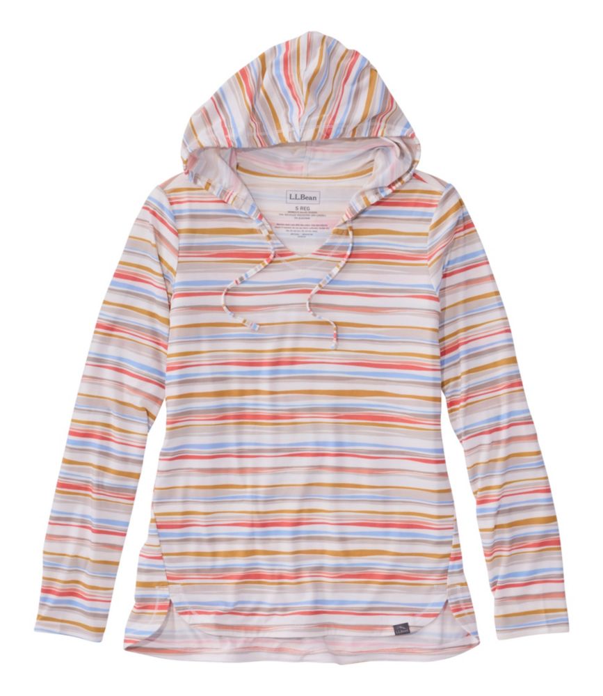 Women's Everyday SunSmart® Hoodie, Long-Sleeve Stripe