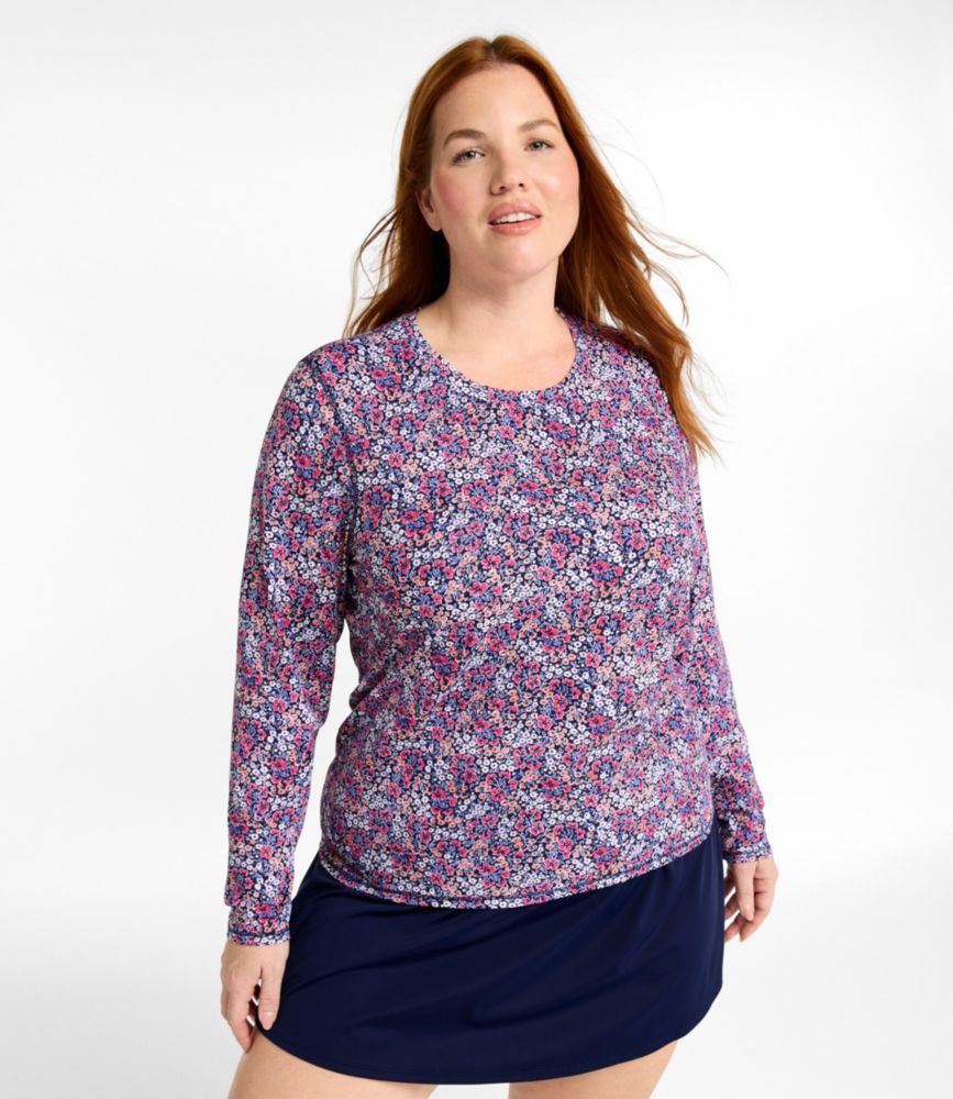 Women's SunSmart UPF 50+ SunShirt, Long-Sleeve Print