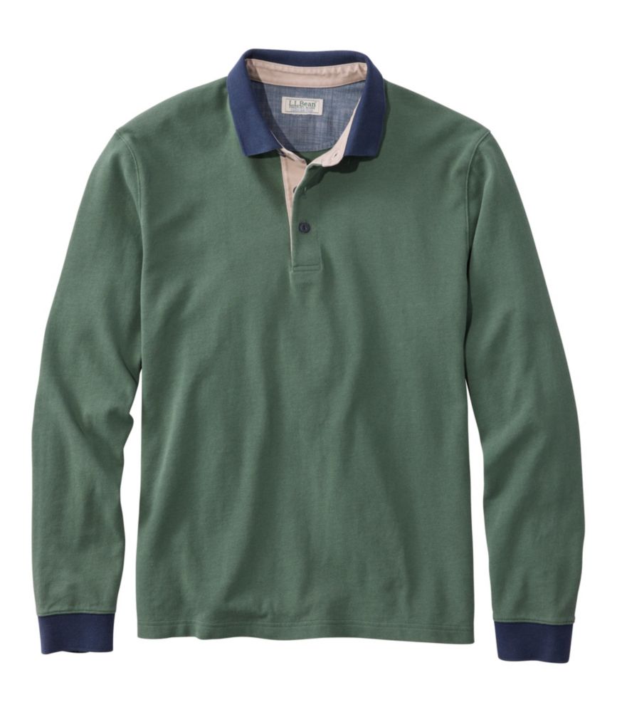 Men's Casco Bay Rugged Polo, Long-Sleeve