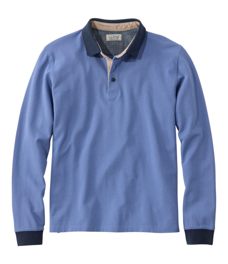 Men's Casco Bay Rugged Polo, Long-Sleeve