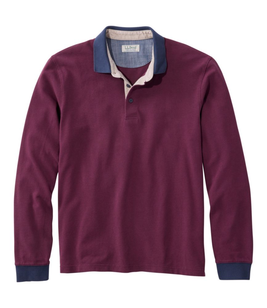 Men's Casco Bay Rugged Polo, Long-Sleeve