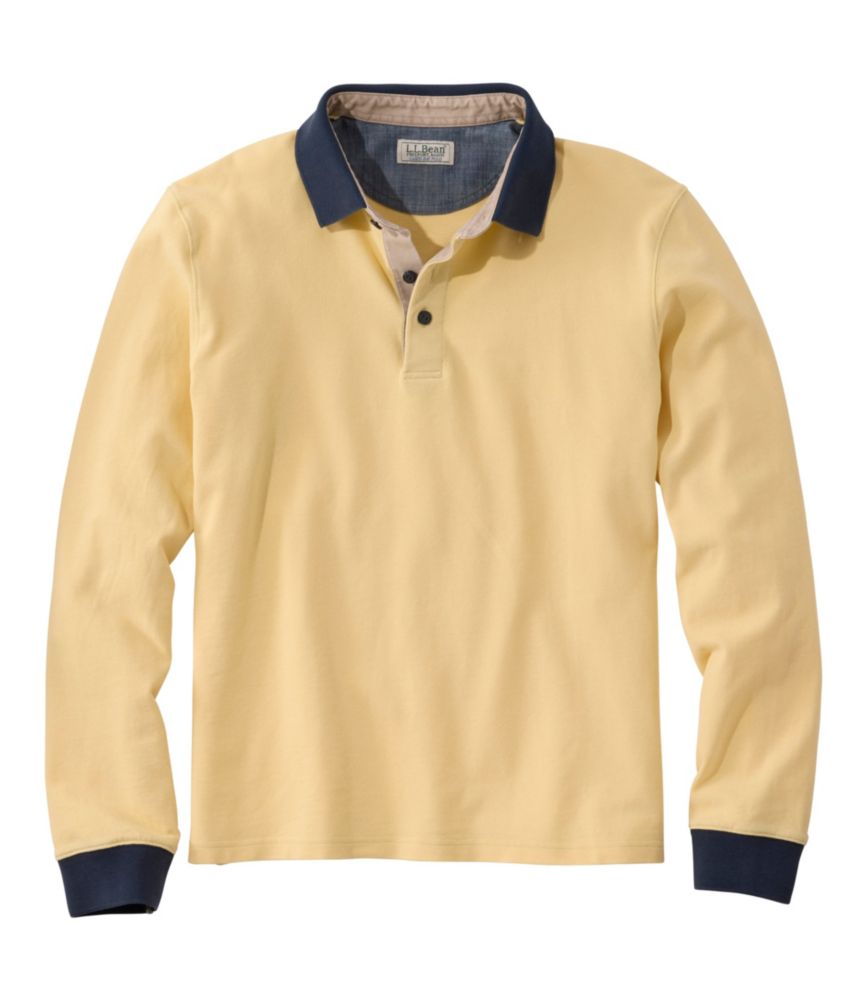 Men's Casco Bay Rugged Polo, Long-Sleeve
