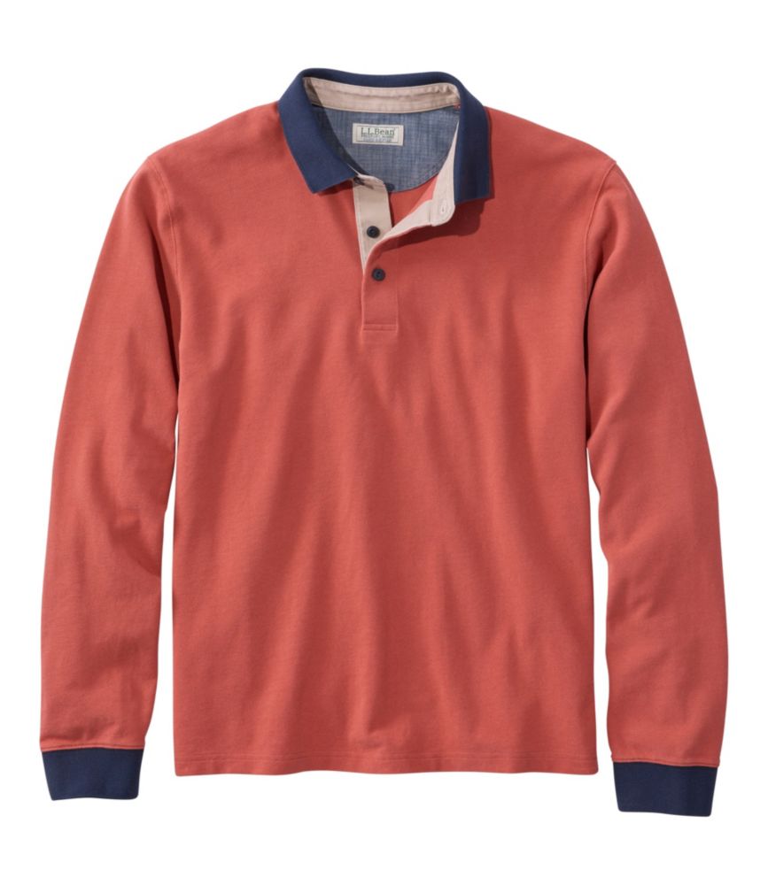 Men's Casco Bay Rugged Polo, Long-Sleeve