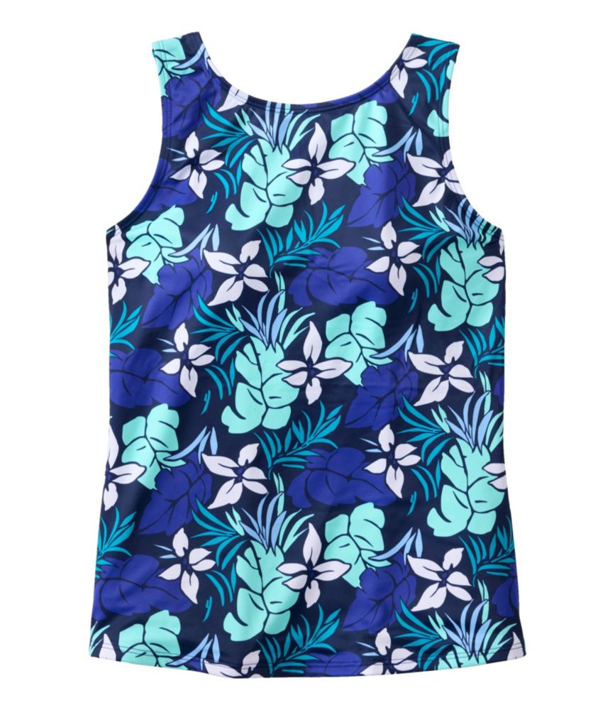 Darkest Navy Palm Multi