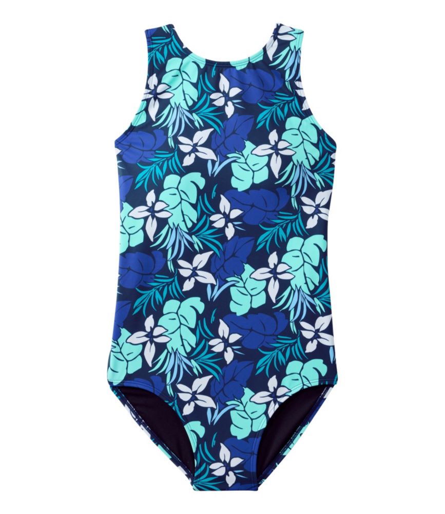 Darkest Navy Palm Multi