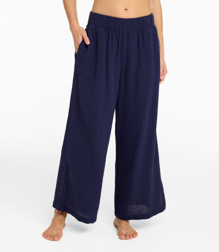 Women's Cloud Gauze Wide-Leg Pants