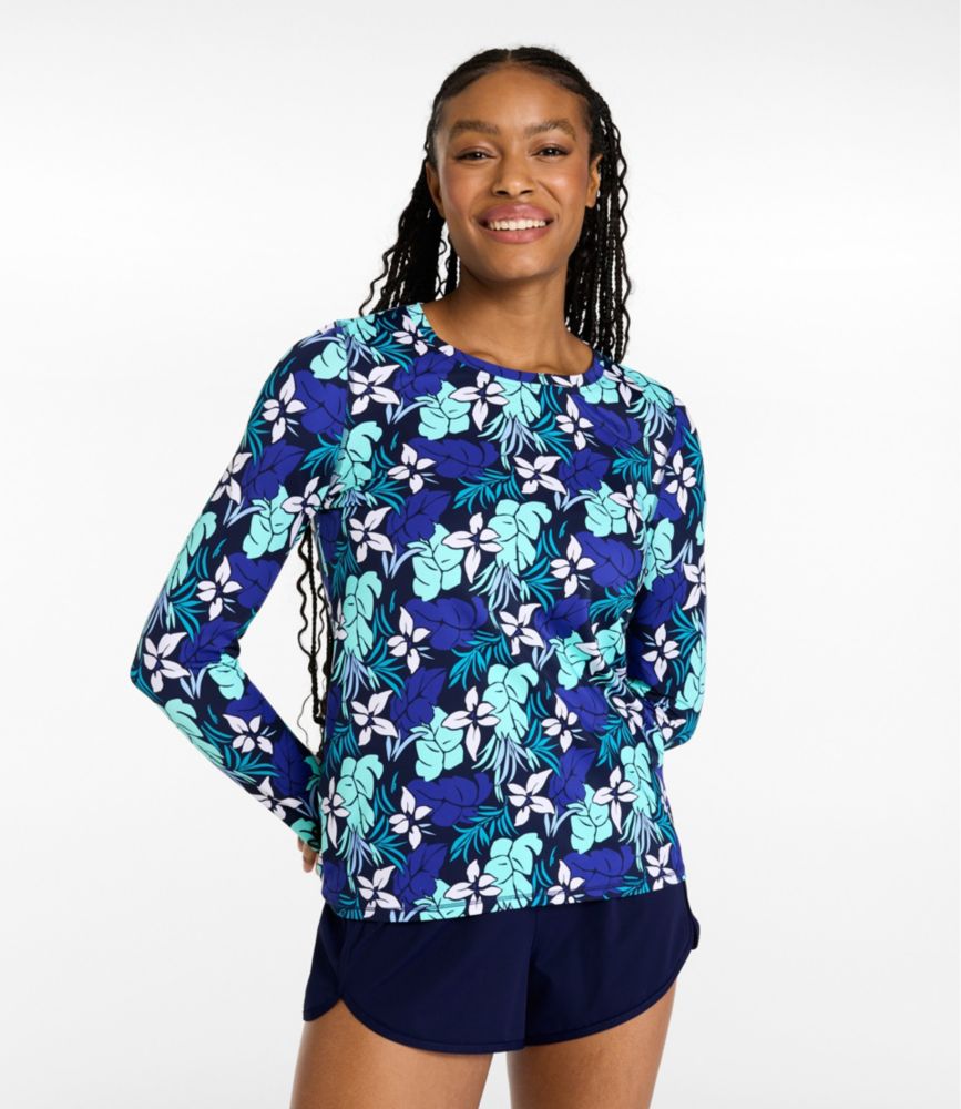 Women's SunSmart UPF 50+ SunShirt, Long-Sleeve Print